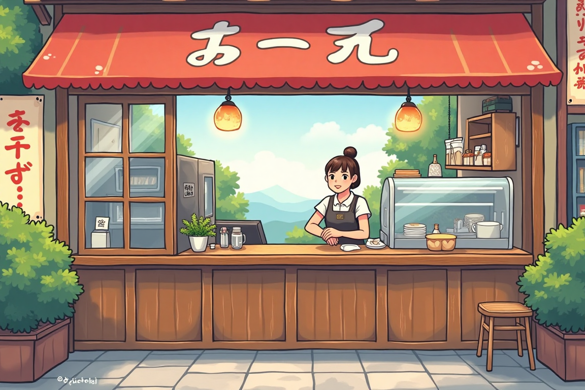 coffee shop in japanese