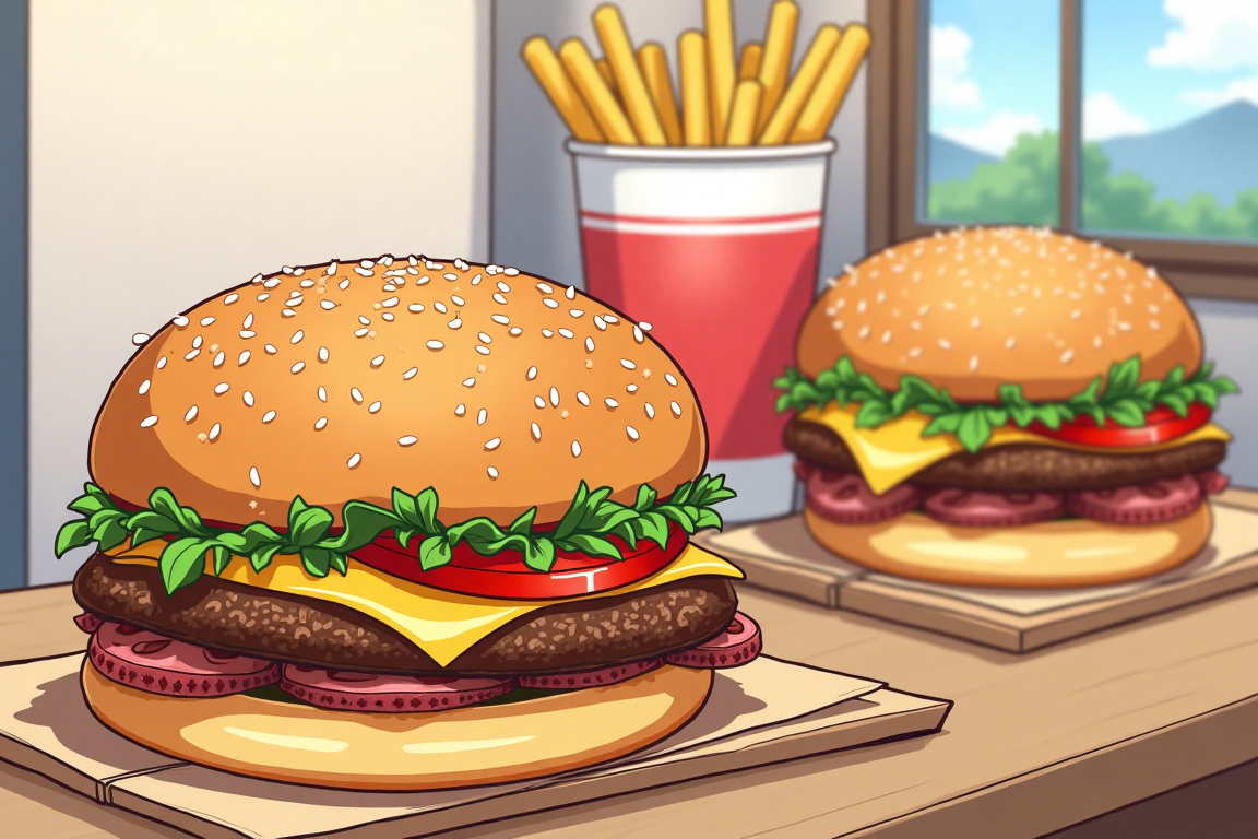 fast food in japanese