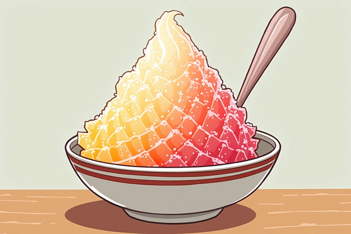 shaved ice in japanese