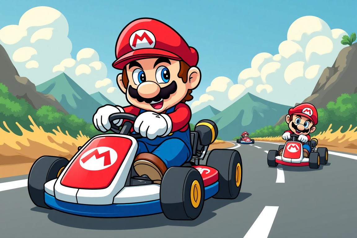 mario kart in japanese